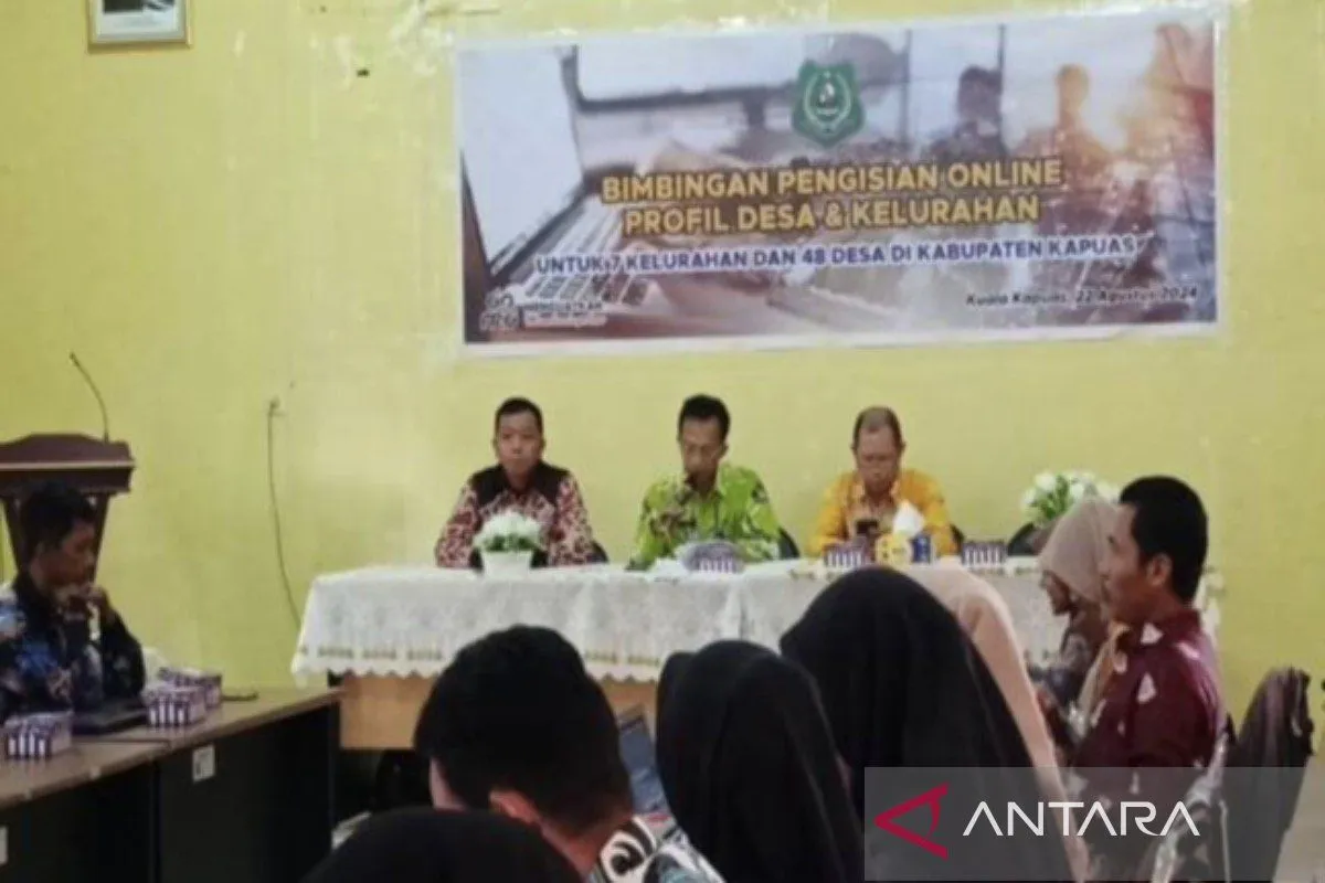 DPMD Kapuas Gelar Pelatihan Prodeskel untuk Tingkatkan Kapasitas Operator Desa