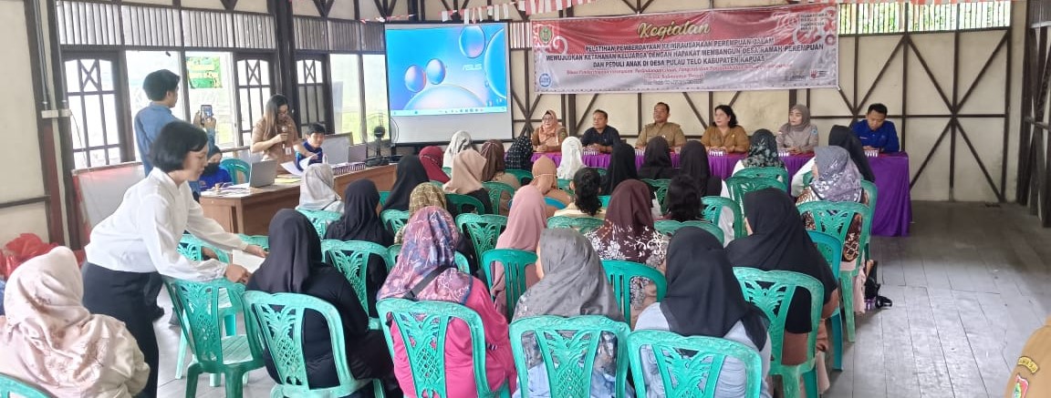 Pelatihan Kegiatan Pemberdayaan Kewirausahaan Perempuan di Desa Pulau Telo(27-08-2024)